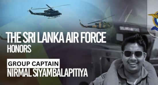 SLAF Pilot Posthumously Promoted